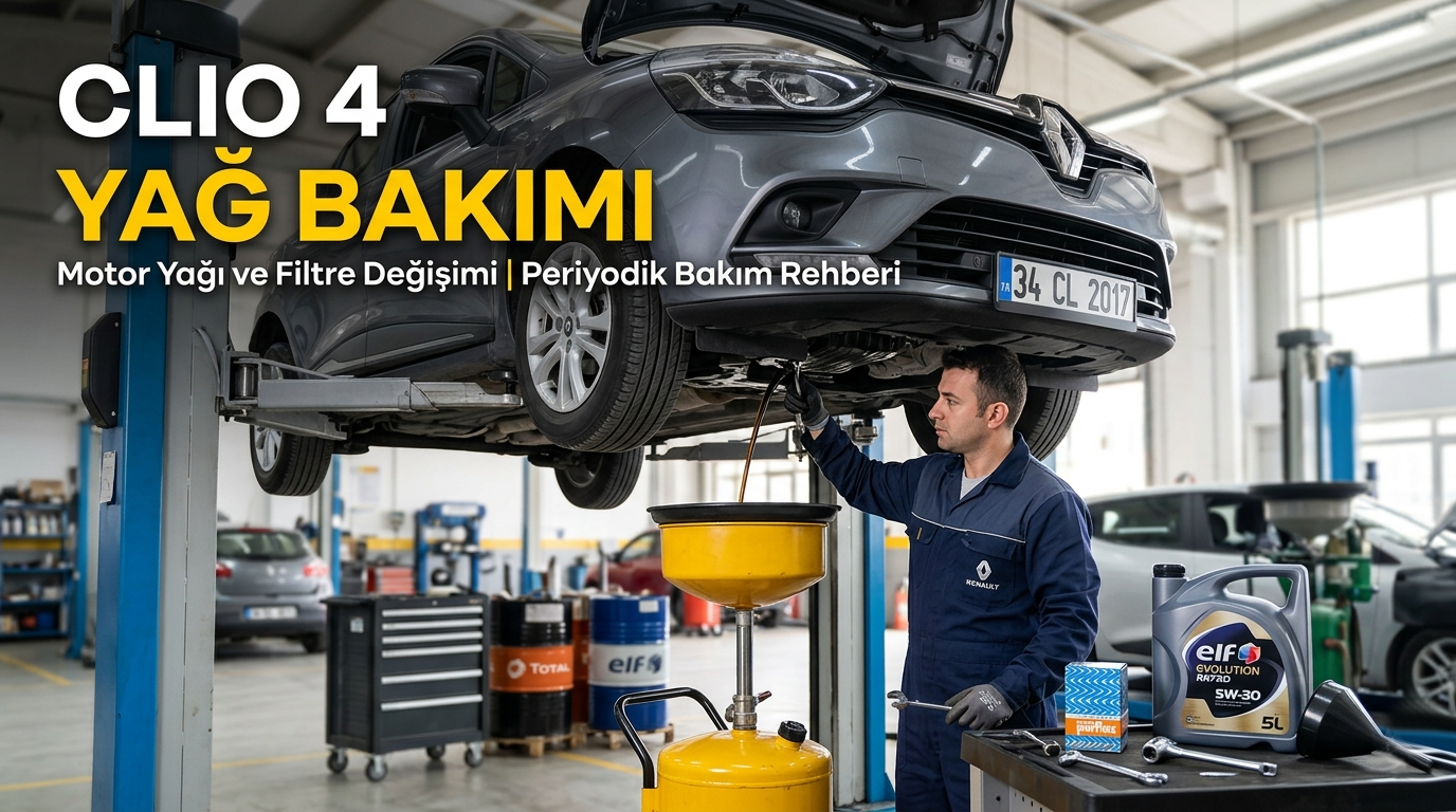 CLIO 4 YAĞ BAKIMI